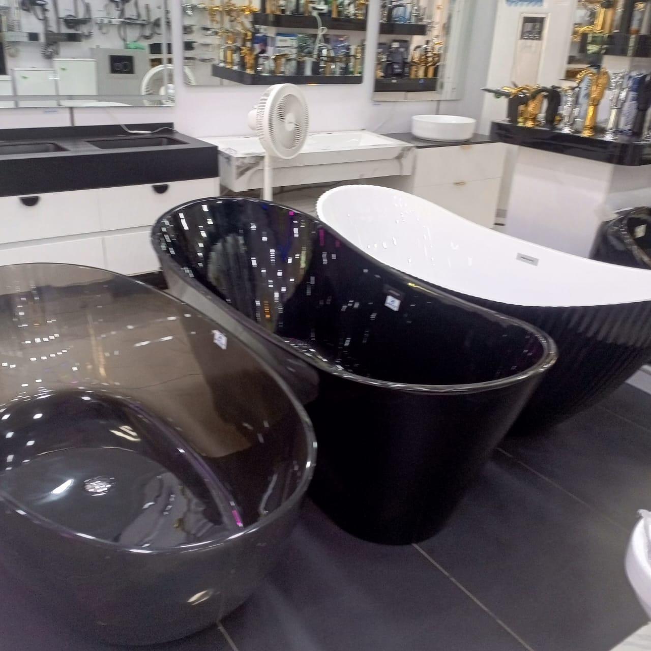 Kingshome Modern Freestanding Soaking Bathtub Collection